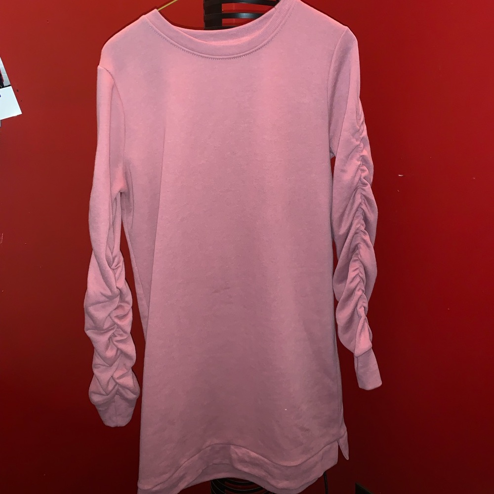 Warm sweater dress!